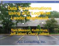 Data Transformations Using JCC LogMiner Loader MapResult t