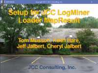 Setup for JCC LogMiner Loader MapResult t